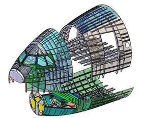 机头制造/机身制造/飞机装配和部段装配/机体结构定制/航材