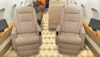 机舱面料和皮革/机舱内部翻新和改装/机上地毯